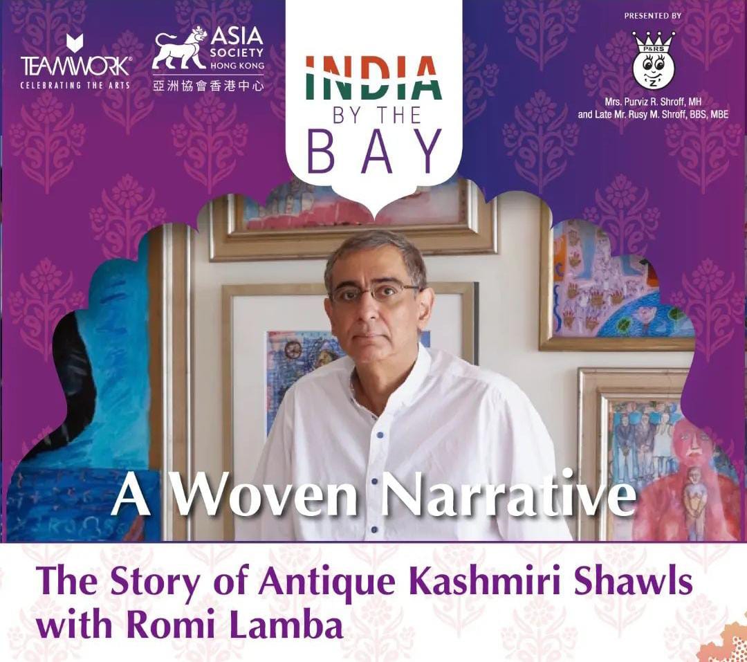 A Woven Narrative – A Story of Antique Kashmiri Shawls with Romi Lamba