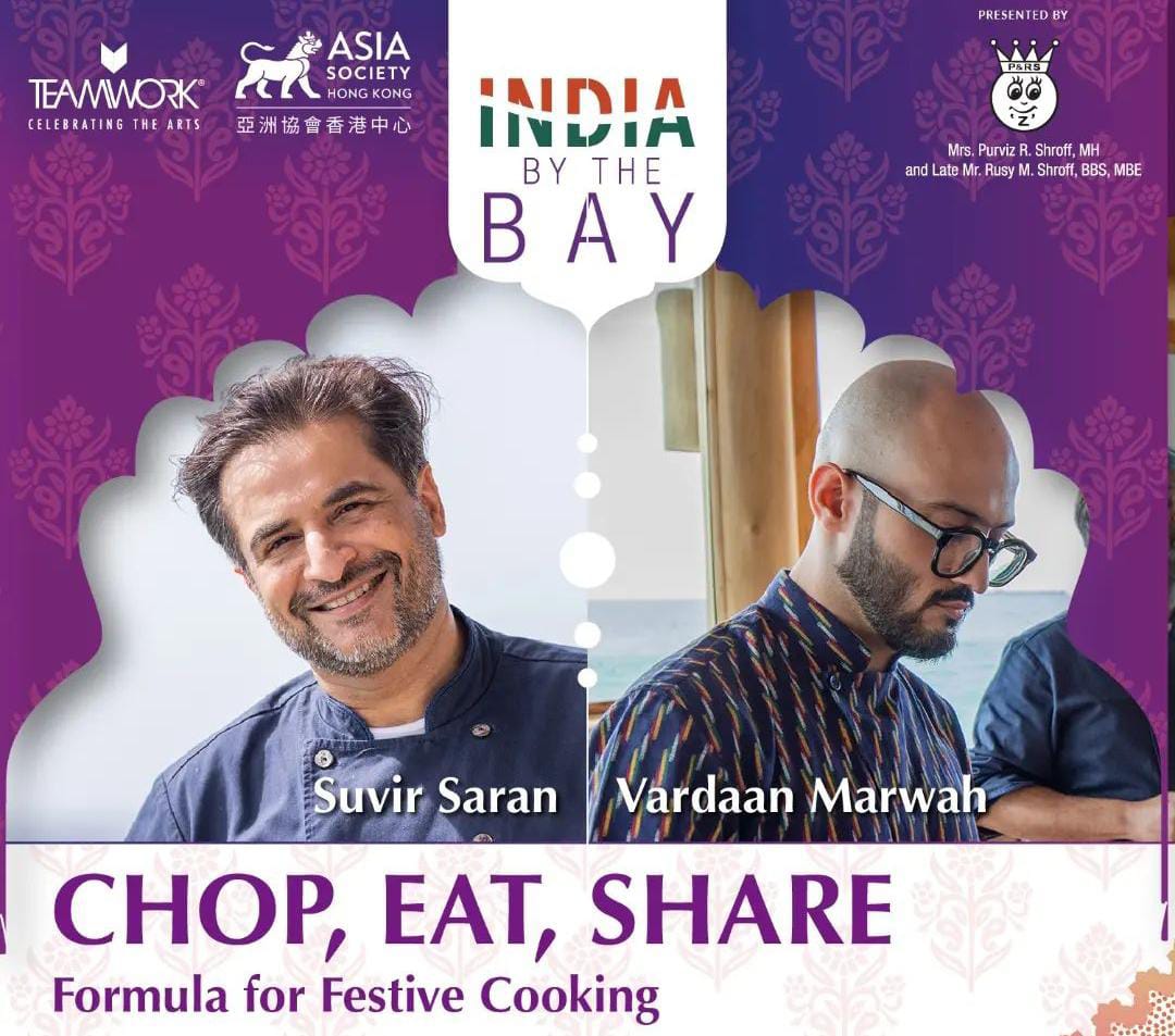Chop, Eat, Share – Formula for Festive Cooking with Suvir Saran and Vardaan Marwah
